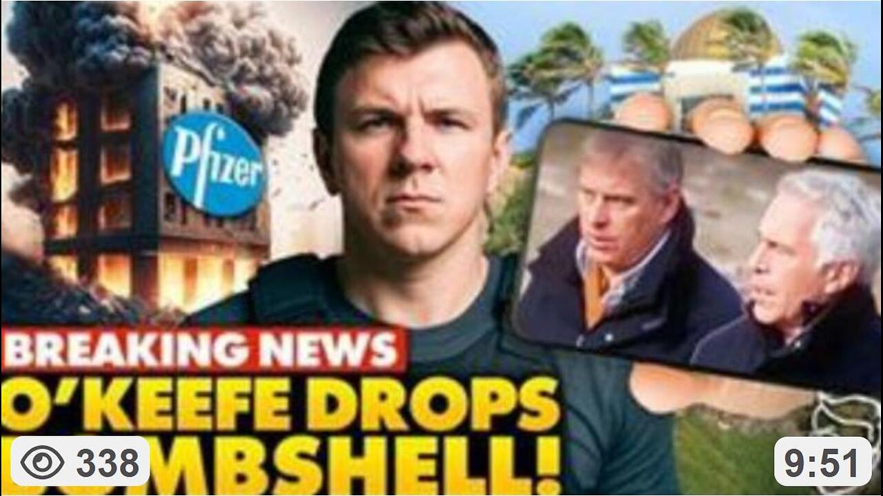 JAMES OKEEFE BREAKS SILENCE 💀 CANT KILL US ALL👁‍🗨 PREVIEWS BOMBSHELL RELEASE ON EPSTEIN FILES⁉ ~ with Benny Johnson (5/5/25)