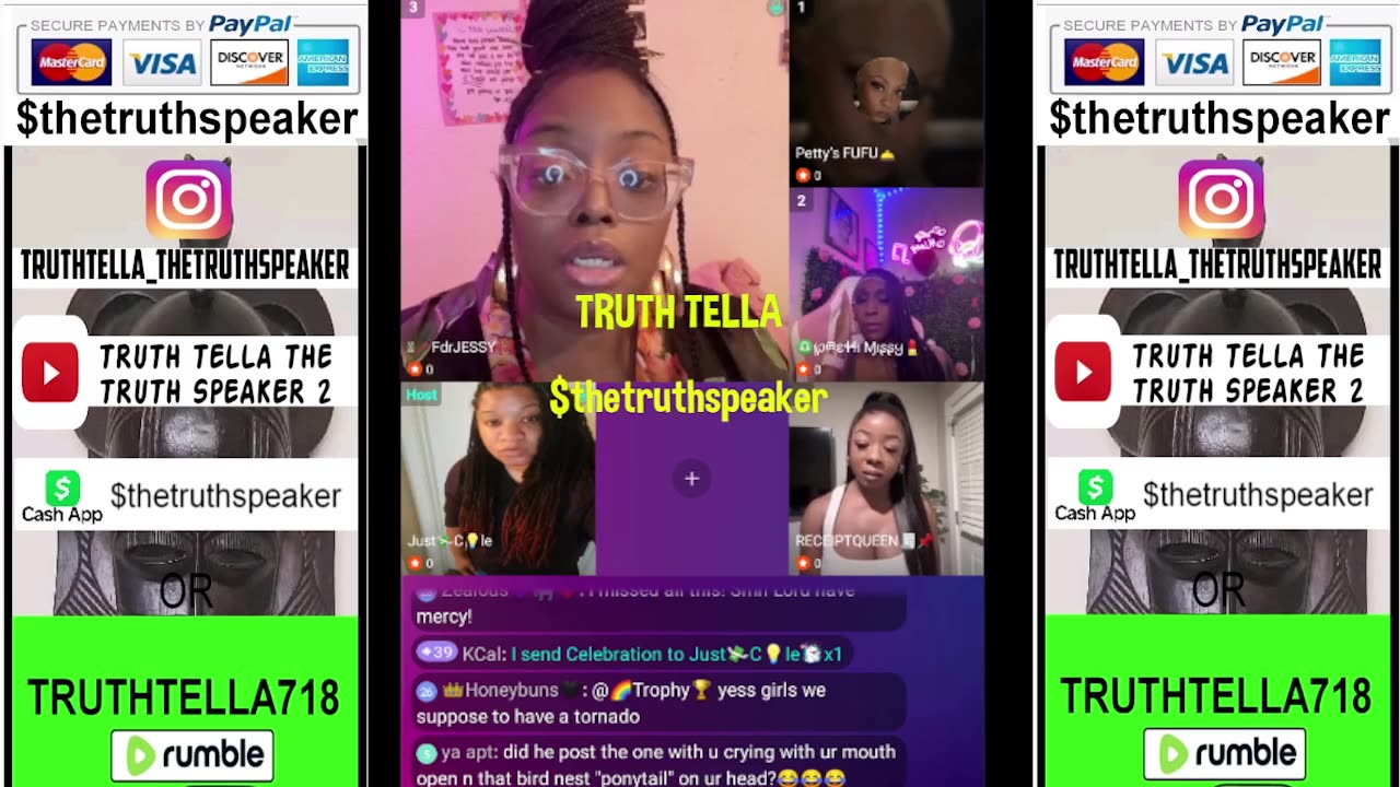 RECEIPTQUEEN RETURNS TO THE ROUND TABLE WITH PRETTI MISSY, PETTY THE BELL, COLE & JESSY