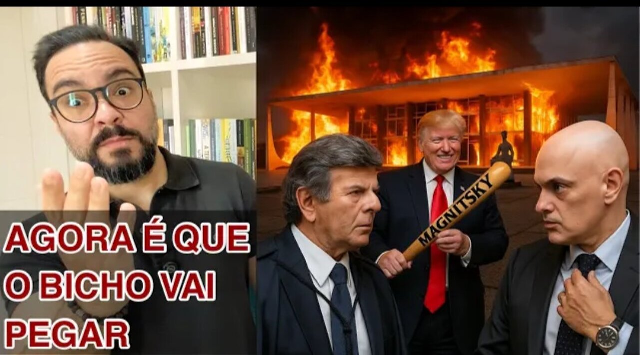 Fux comprou a briga, Moraes já prepara a vingança e EUA avaliam novas Sanções!