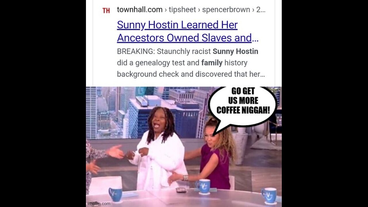 8:27 people dont believe in liberal democrat cult klan the view indoctrination brainwashing anymore