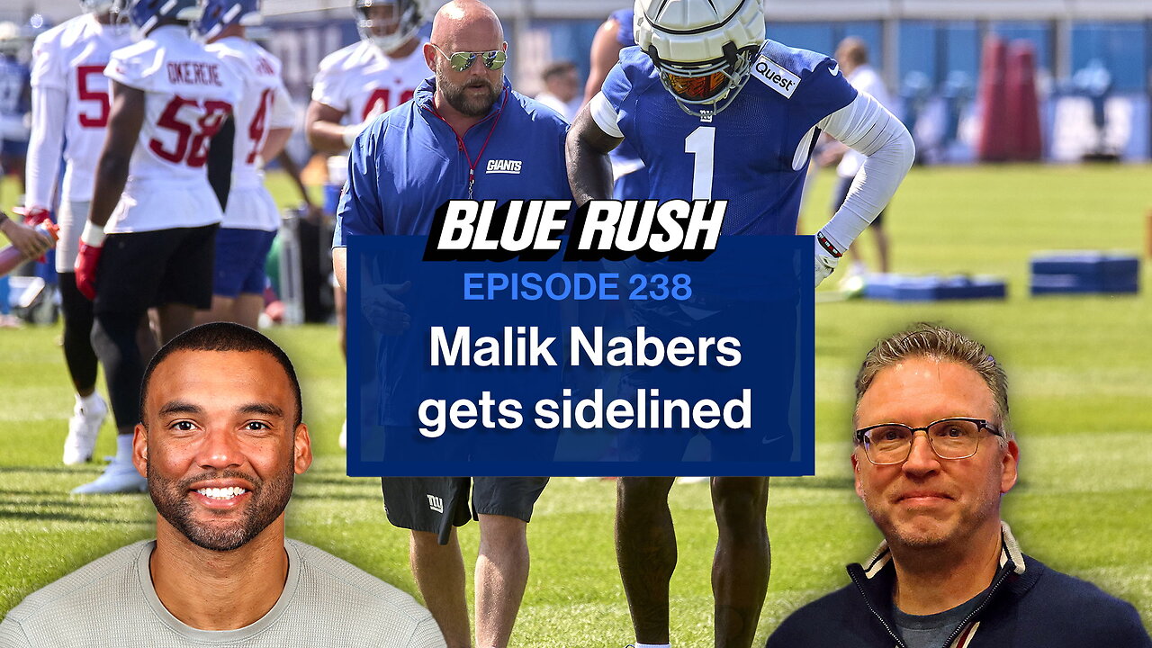 Malik Nabers practice injury forces Giants to adjust | Blue Rush