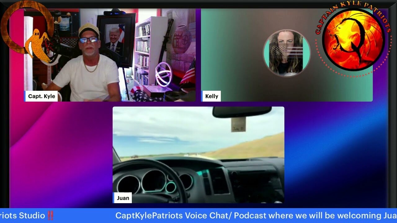 Juan O Savin joins Capt Kyle and Kelly for a live Update (Sound is horrendous)