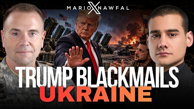TRUMP BLACKMAILS ZELENSKY BY WITHOLDING PATRIOTS AND INTEL