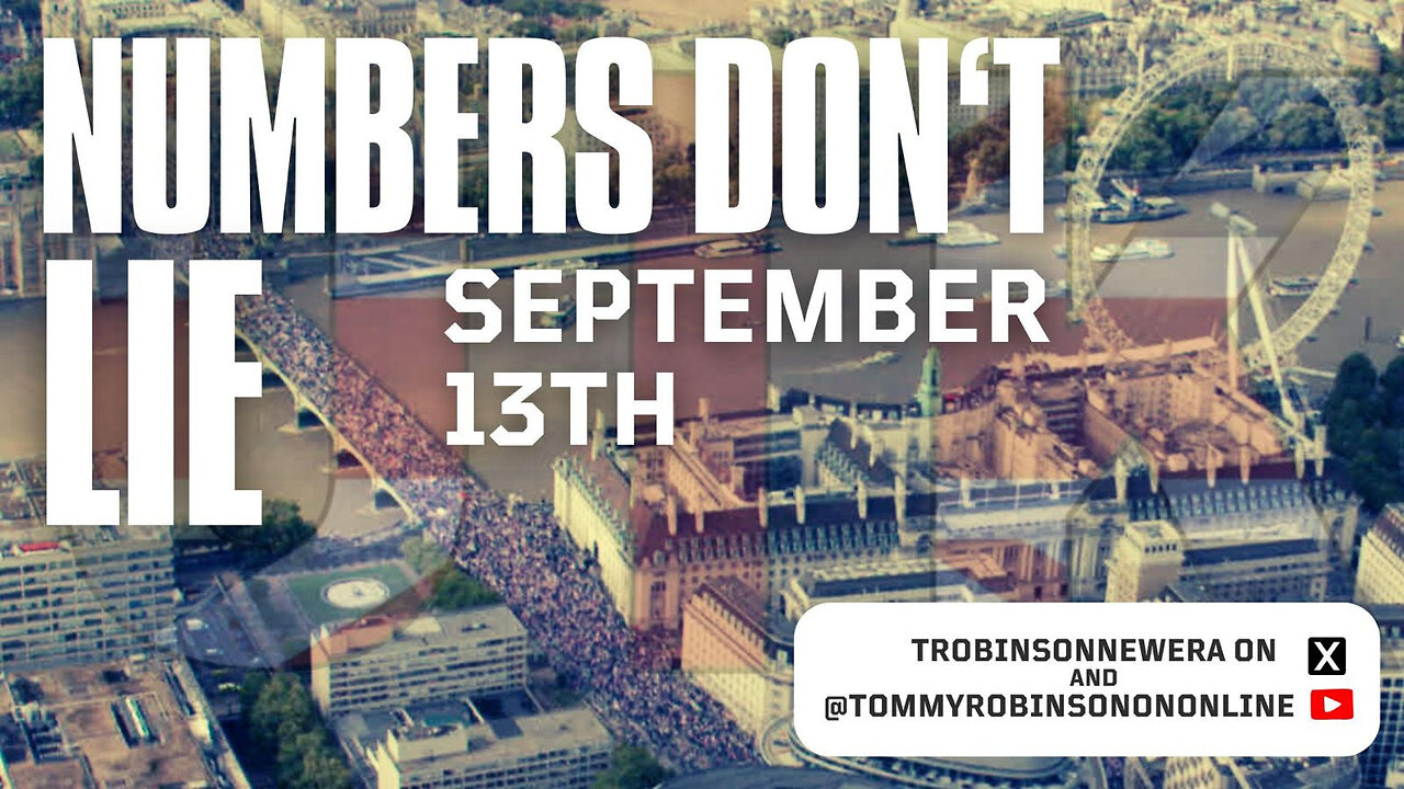 Numbers Dont Lie | The Day the Media Lost Control | 3 Million in London