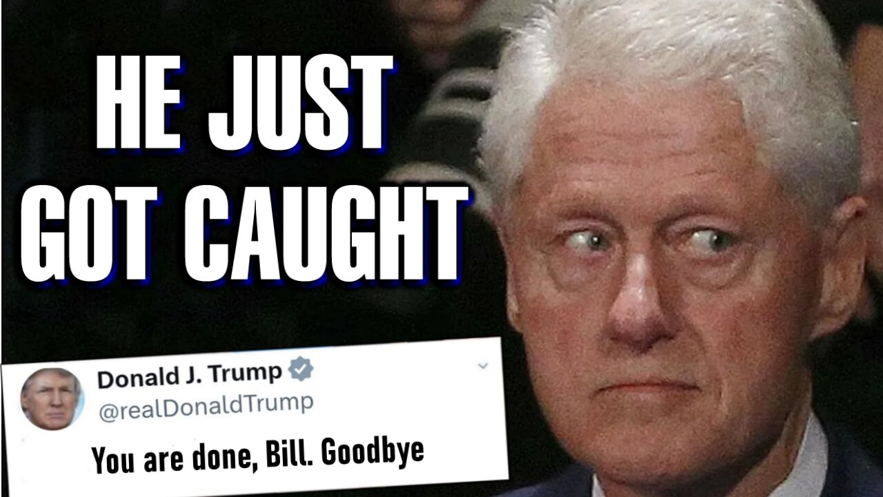 Bill Clinton PANICS, Deletes Everything, After He Was Caught Doing This..