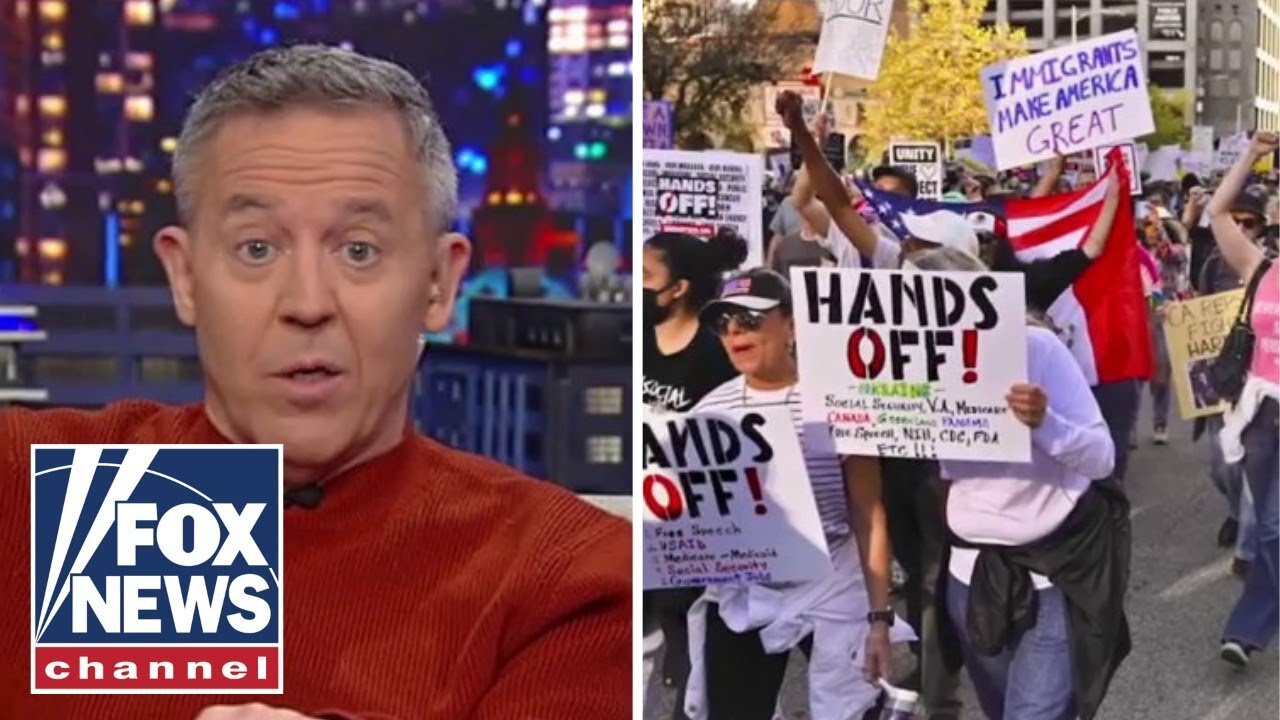 Gutfeld: All the Hands Off protests are a fraud