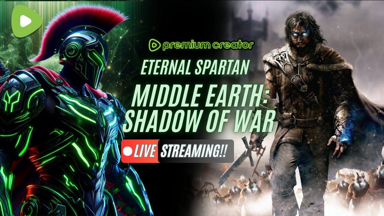 Middle Earth: Shadow of War Ep: 2 | USMC Vet | Come Join the Best Chat on Rumble!!!!