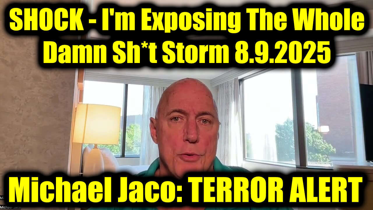 TERROR ALERT Aug 9 - Im Exposing The Whole Damn Sh*t Storm!