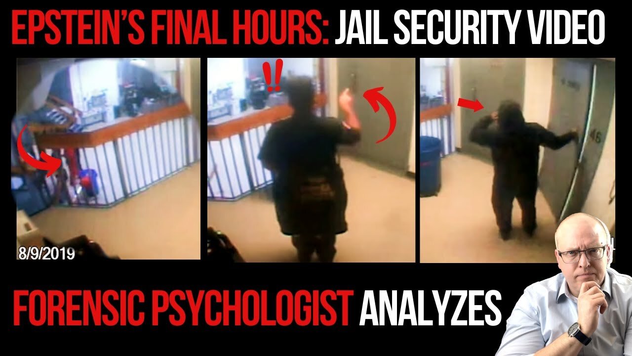 Epsteins Final Hours: Forensic Psychologist Analyzes Jail CCTV Behavior and Body Language