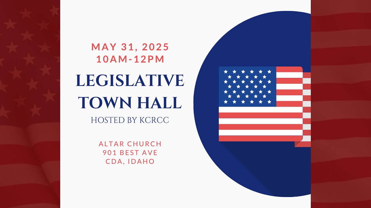 KCRCCs Legislative Town Hall, May 31st, 2025