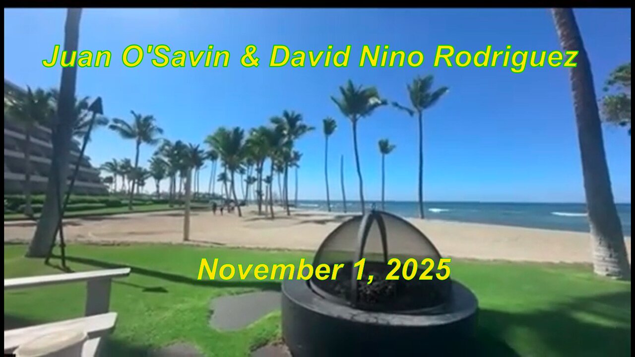Juan OSavin WEAPONS HOT - Pentagon Prepares For War 11-1-25