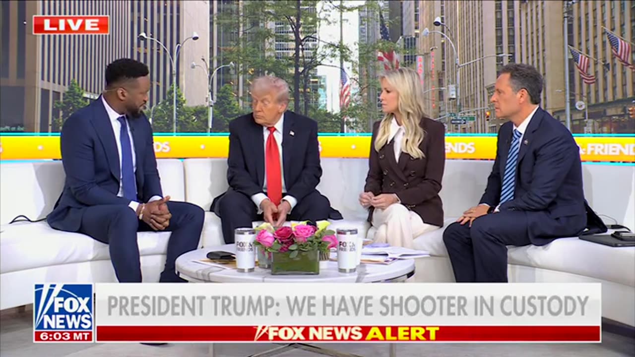 Trump Says Charlie Kirks Killer Was Captured