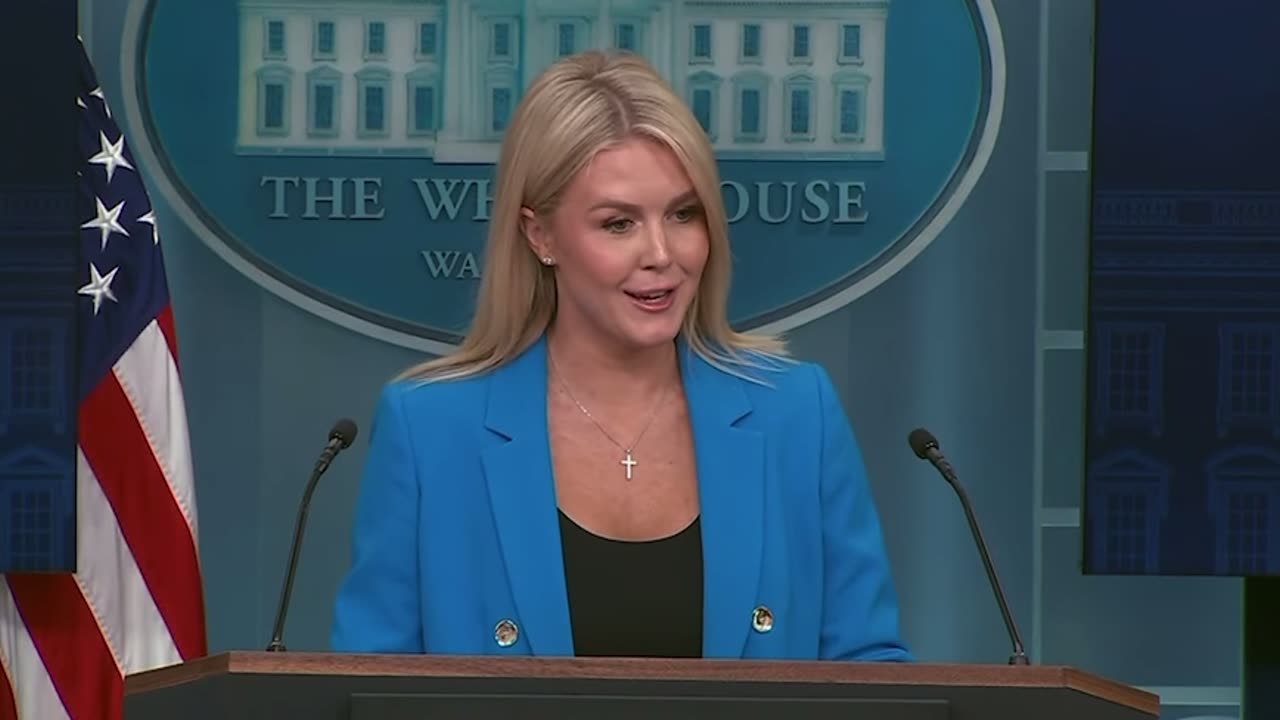 Leavitt destroys fake news reporter suggesting national guard to LA was a distraction ploy