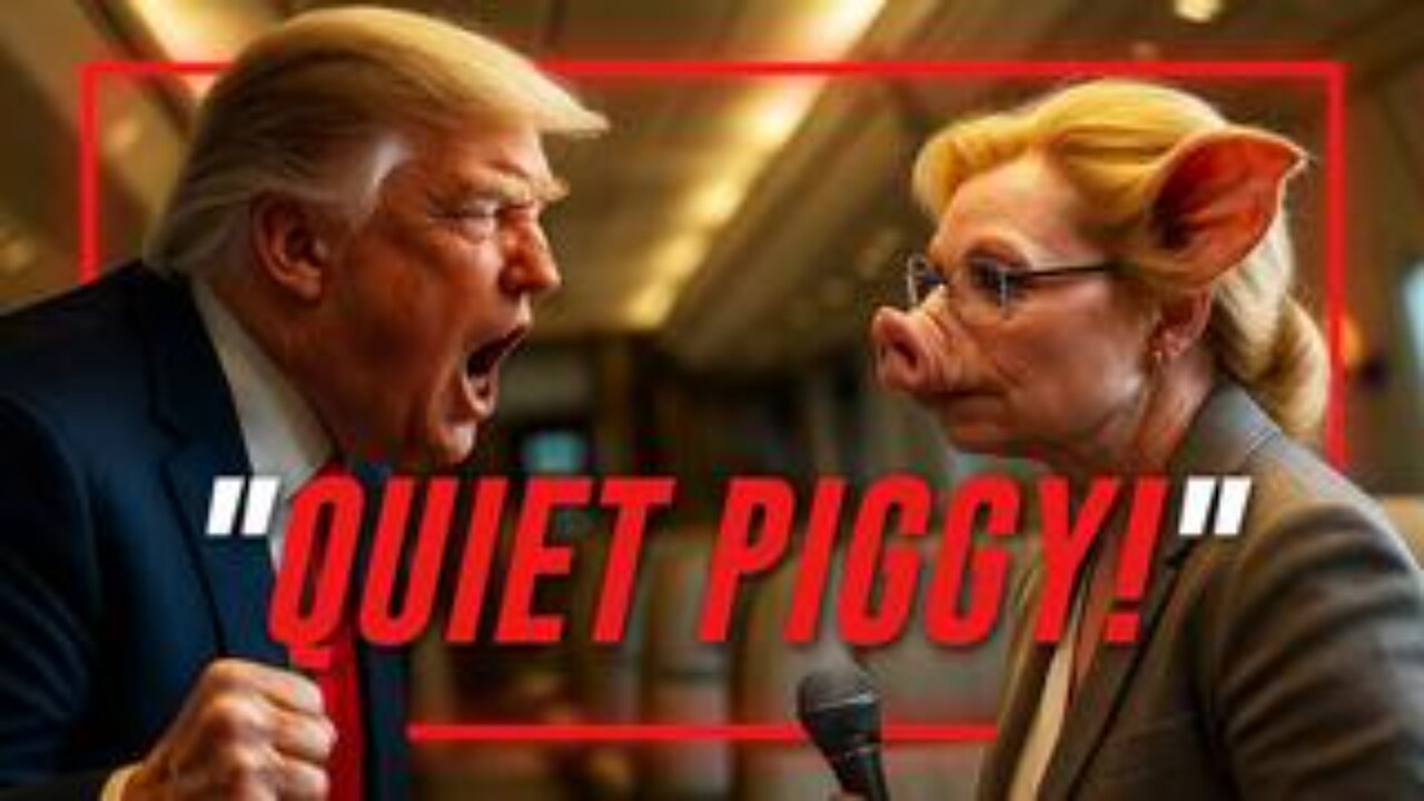 Quiet Piggy! Trump Shushes Obnoxious Reporter On Air Force One After Answering Epstein Question!