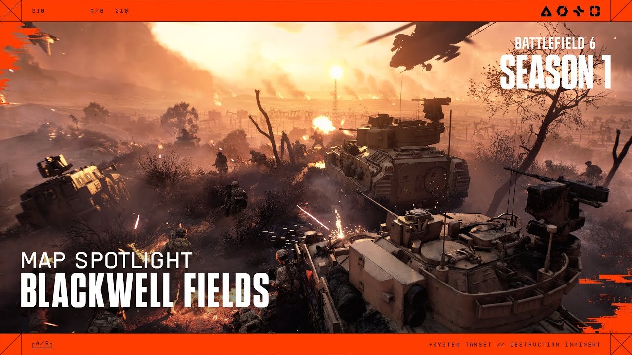 Battlefield 6 - Official Season 1 Blackwell Fields Map Spotlight Trailer