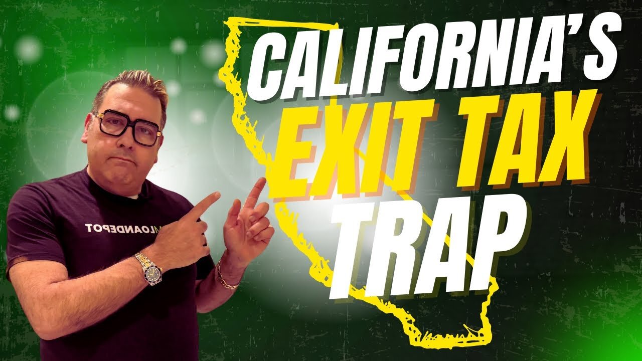 Californias Unconstitutional Exit Tax to Fine You for Leaving the State! 😲💰