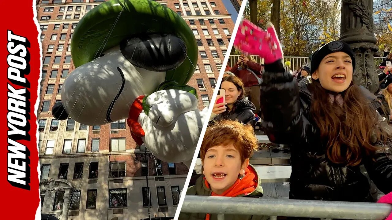 🎉 Thousands brave cold winds to celebrate Macys Thanksgiving Day Parade 🦃