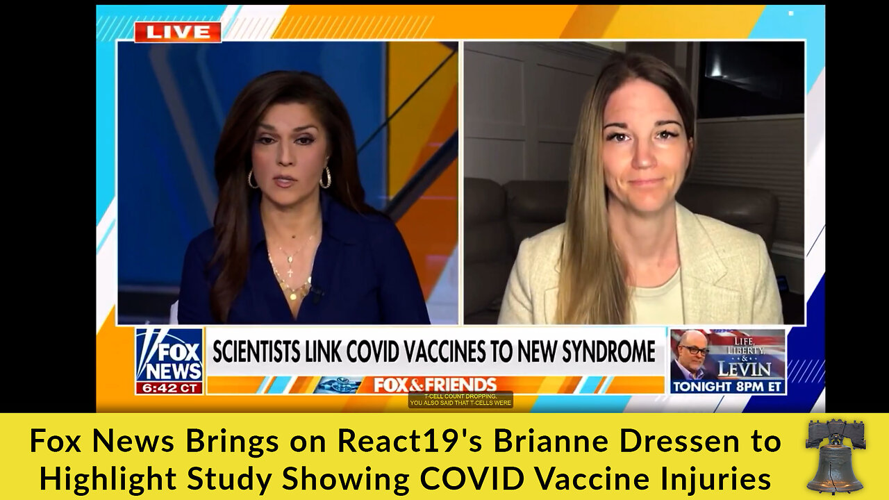 Fox News Brings on React19s Brianne Dressen to Highlight Study Showing Covid Vaccine Injuries