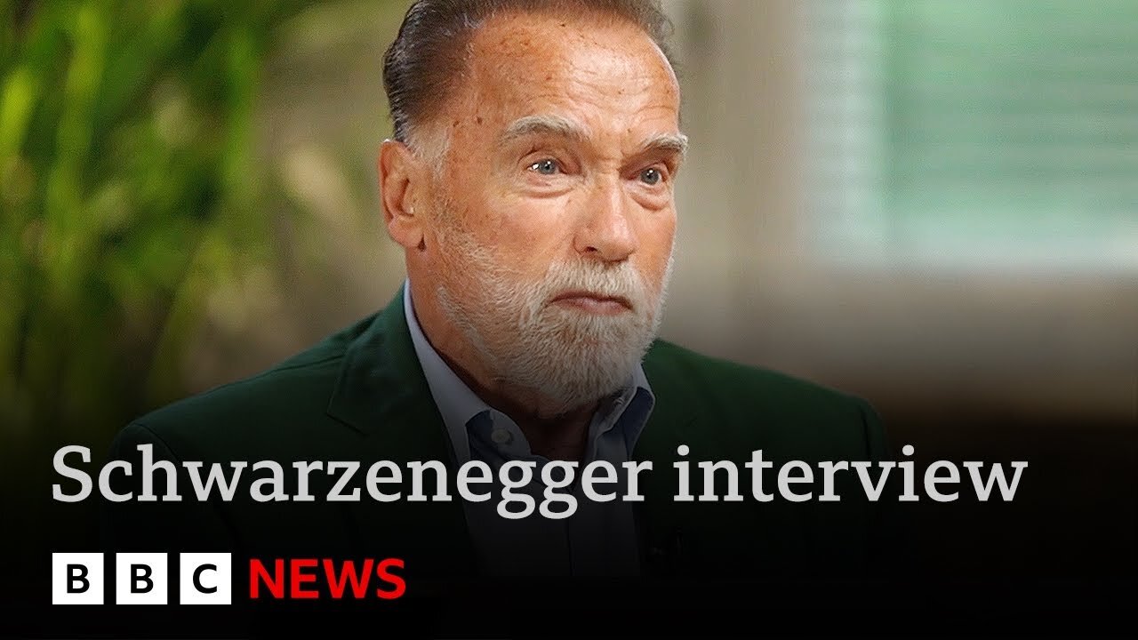 Arnold Schwarzenegger says “stop whining” about Trumps climate policy and take action | BBC News