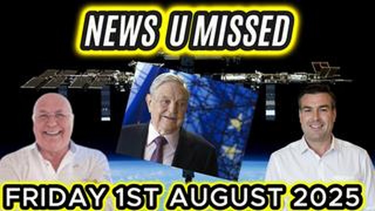 DAILY NEWS WITH CHARLIE WARD & PAUL BROOKER FRIDAY 1ST AUGUST 2025