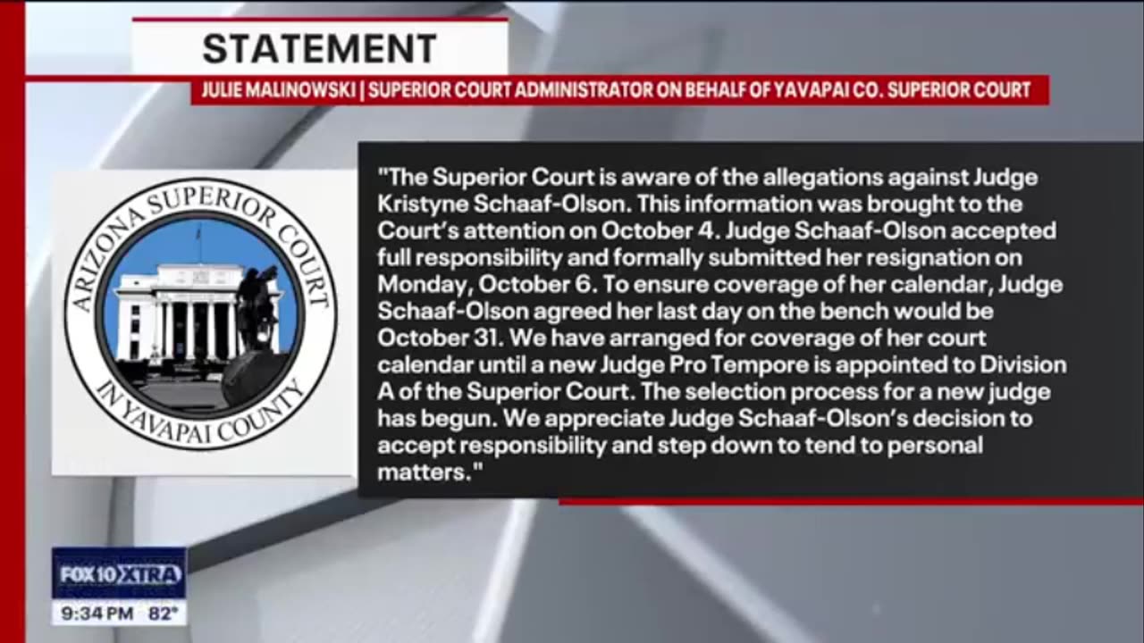 AZ Judge steps down after getting caught urinating in Public