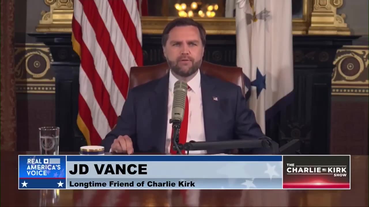 VP Vance’s opening comments on The Charlie Kirk Show