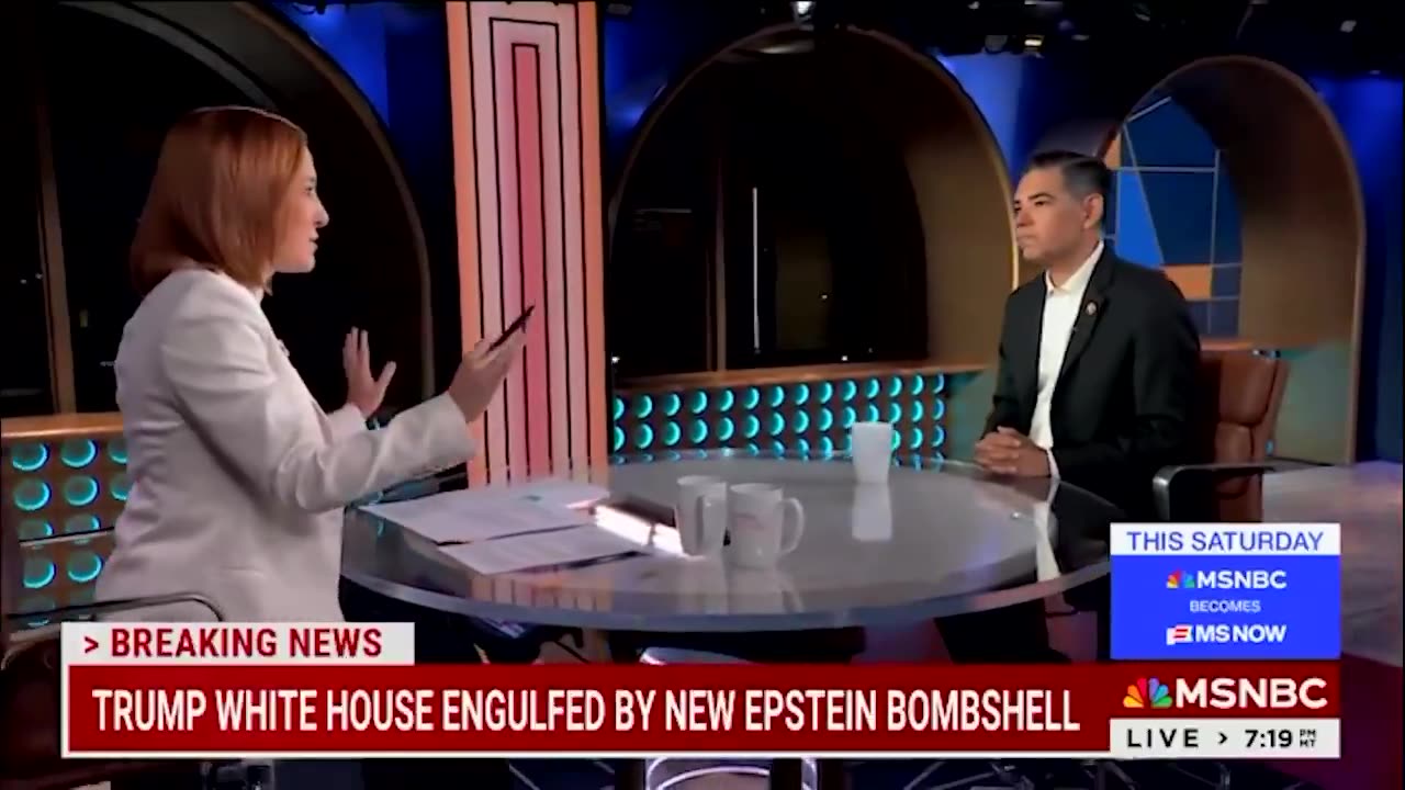 Psaki gets too excited about the Epstein email hoax, says other predators.. in addition to Trump”