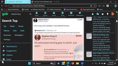 Stephen King Smackdown After He Slanders Charlie Kirk