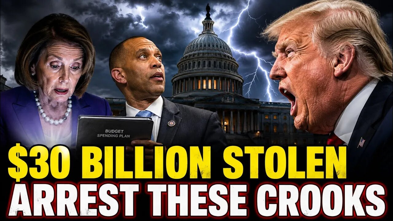 🔥BUSTED! Democrats COVER UP $30 Billion in stolen money