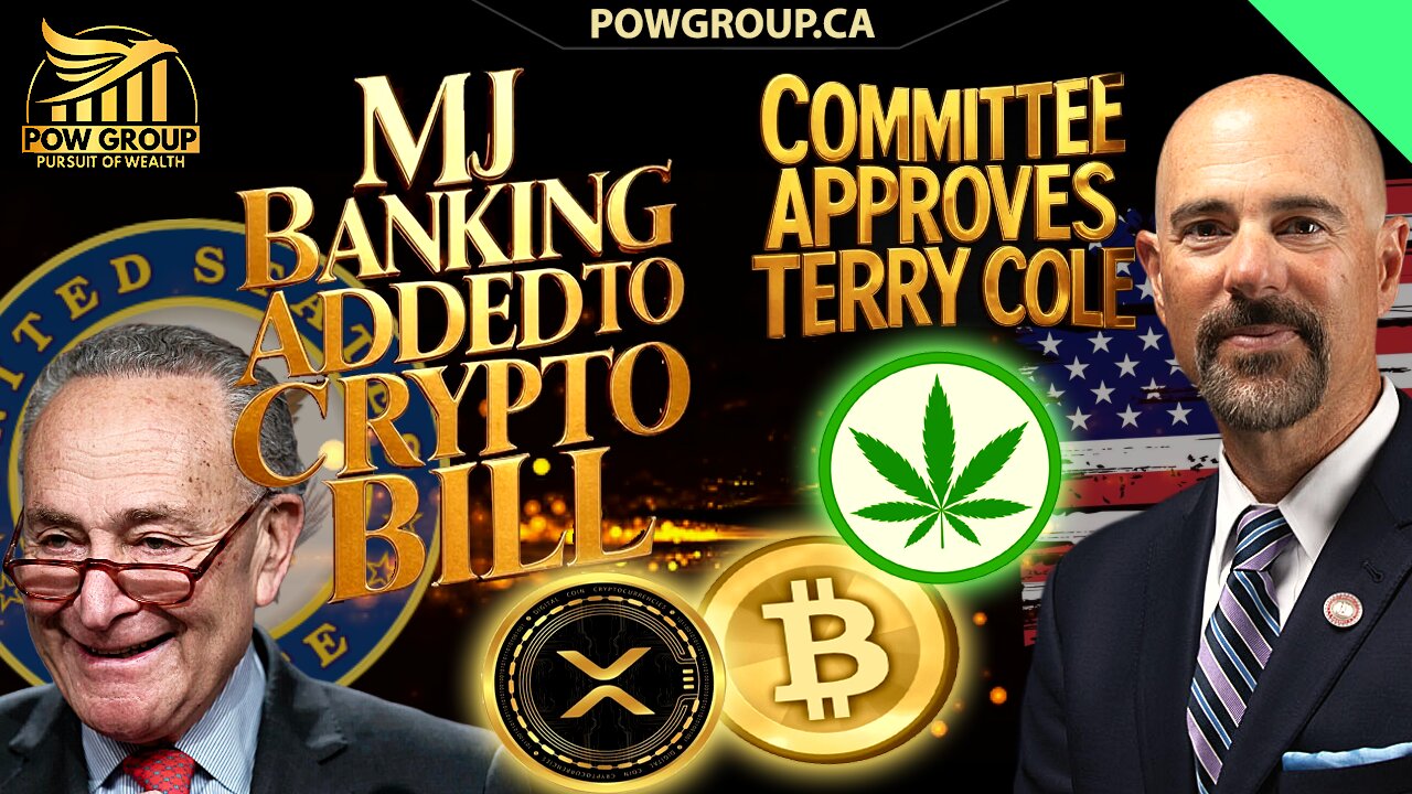MJ Banking Inside Crypto Bill? Terrance Cole Approved By Senate Committee
