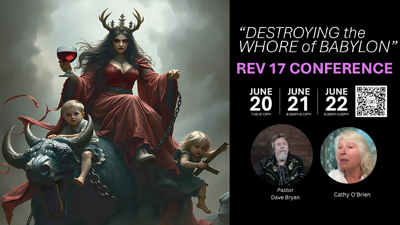 Destroying the Whore of Babylon Conference - Anti-Human Trafficking Summit - Cathy OBrien