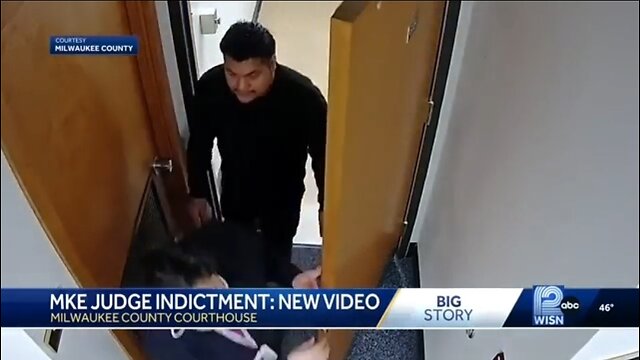 Indicted Milwaukee Judge Caught on Camera Helping Illegal Alien Evade Arrest