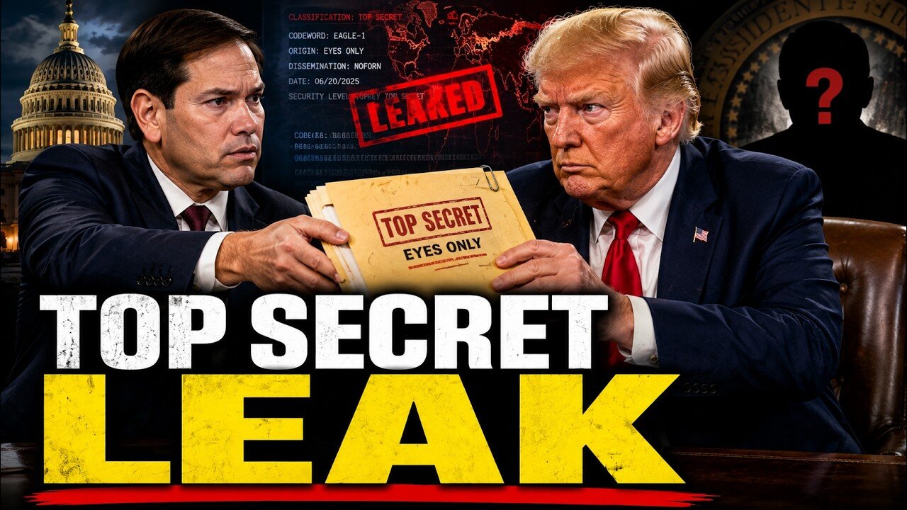 🔴Trump and Rubio Hunt for the Mole Leaking Military Secrets