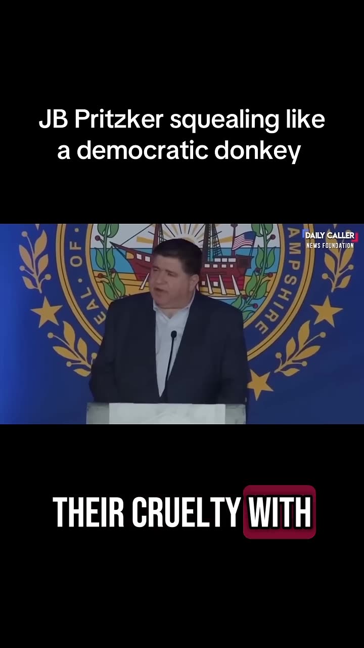 JB Pritzker Squealing Like a Pig