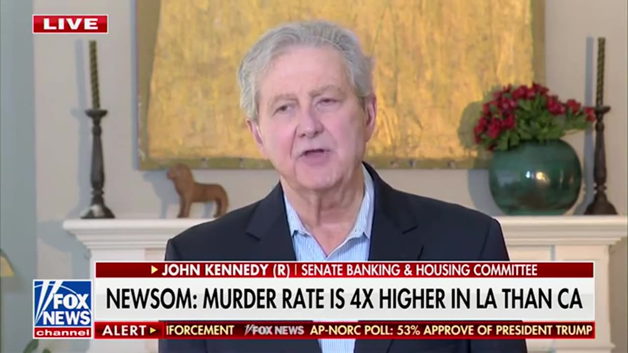 John Kennedy Says This Is What It Takes To Stop Gavin Newsom From Acting Like A Princess