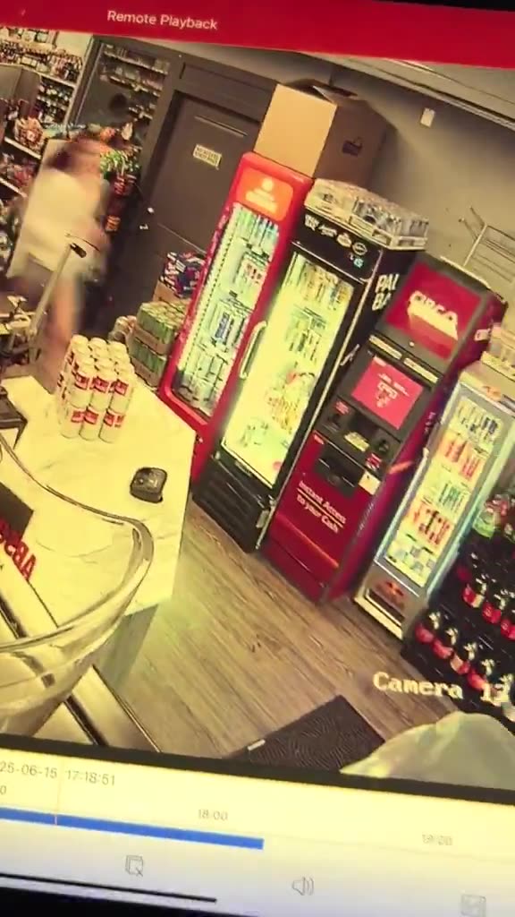 They tried to rob the store and got locked in