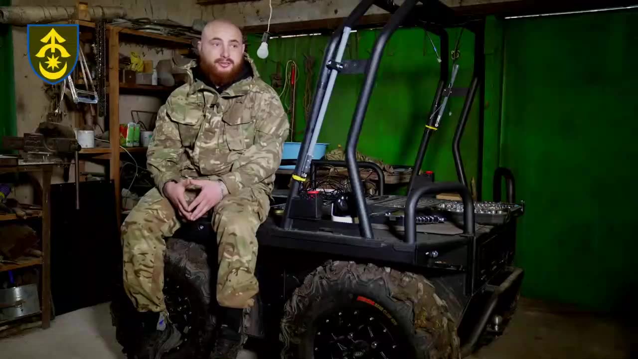 π€πΊπ¦ Zaporizhzhia direction. For the first time, the 31st brigade evacuates a soldier by robot.