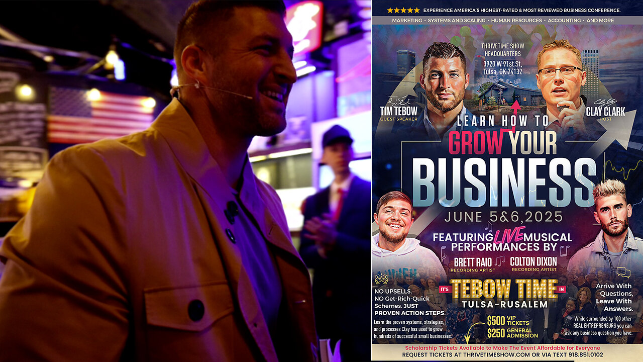 Business Coach | The Day That Turns Your Life Around + Celebrating Clay Clark Client Success Story (From Startup to Multi-Million Dollar Business In 24 Months) + Join Tebow At Clay Clarks June 5-6 Business Conference