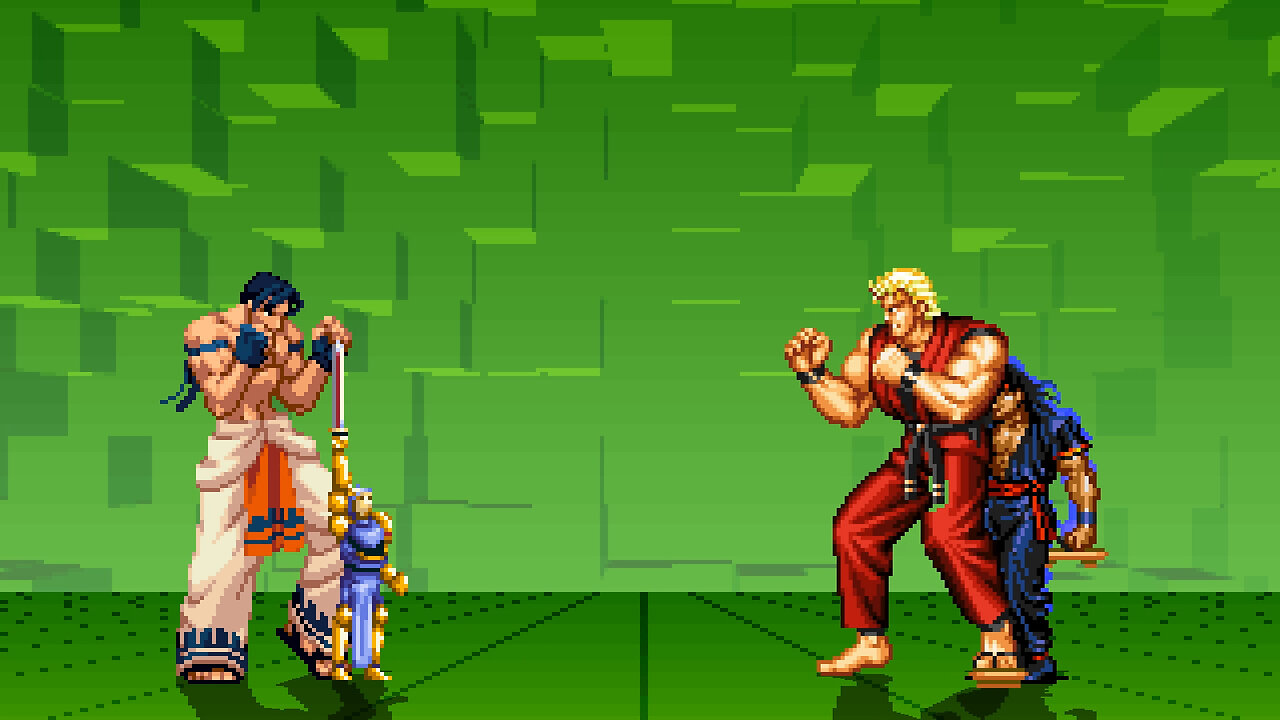 MUGEN - kens Chars - god & pepe vs. Ryo Sakazaki & shiva - Download
