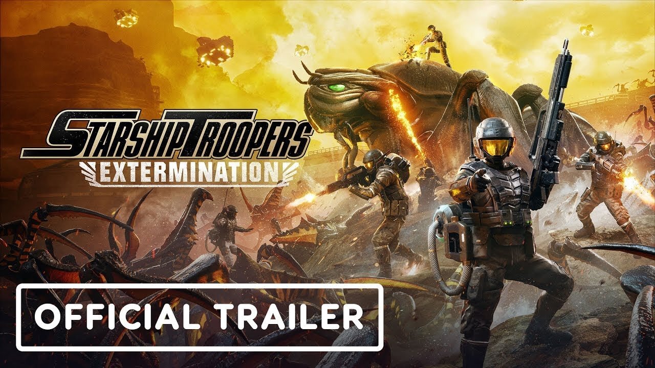 Starship Troopers: Extermination - Official The Federation Needs You Update 1.7 Trailer