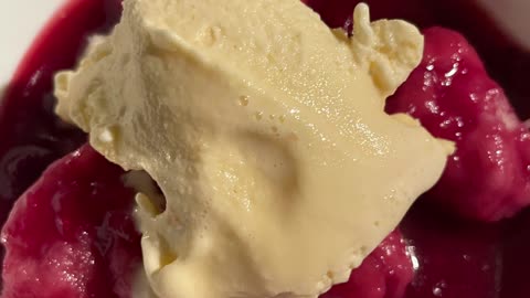 Black Raspberry Dumplings