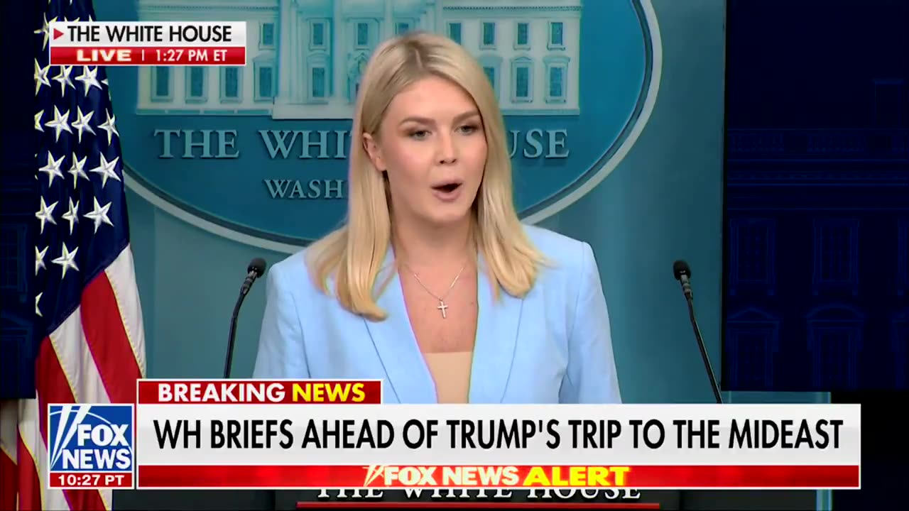 BOOM: Karoline Leavitt Drops A Mic On WH Journos Suggesting Trumps Profiting From His Position