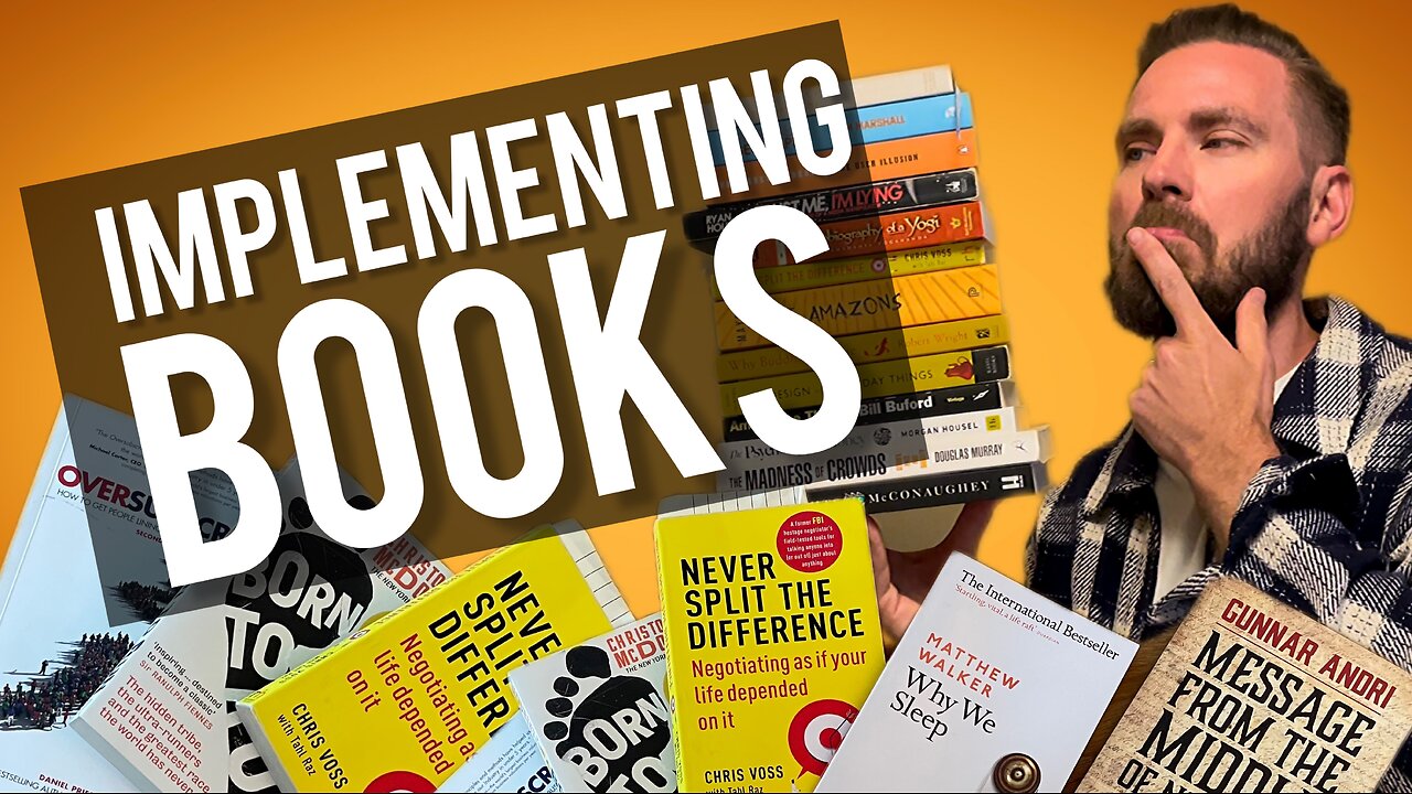 How I implement what I learn from books