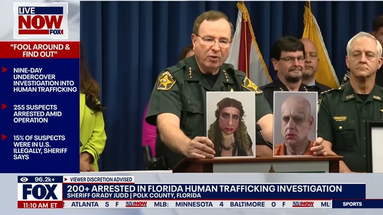 Grady Judd on massive trafficking bust: This man is one ugly woman 200+ arrested