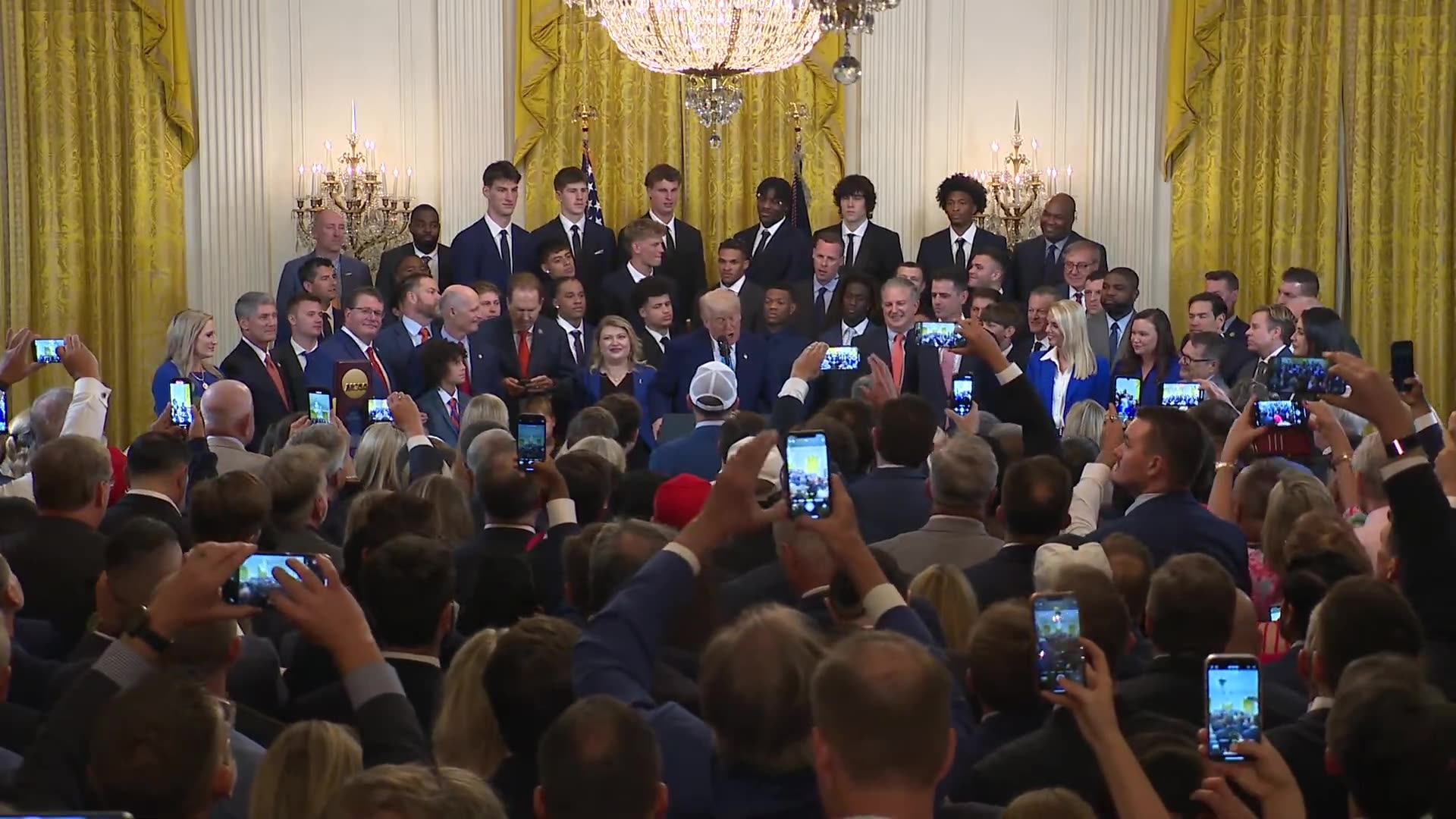 President Trump Welcomes the 2025 Mens NCAA Basketball Champions, The University of Florida Gators