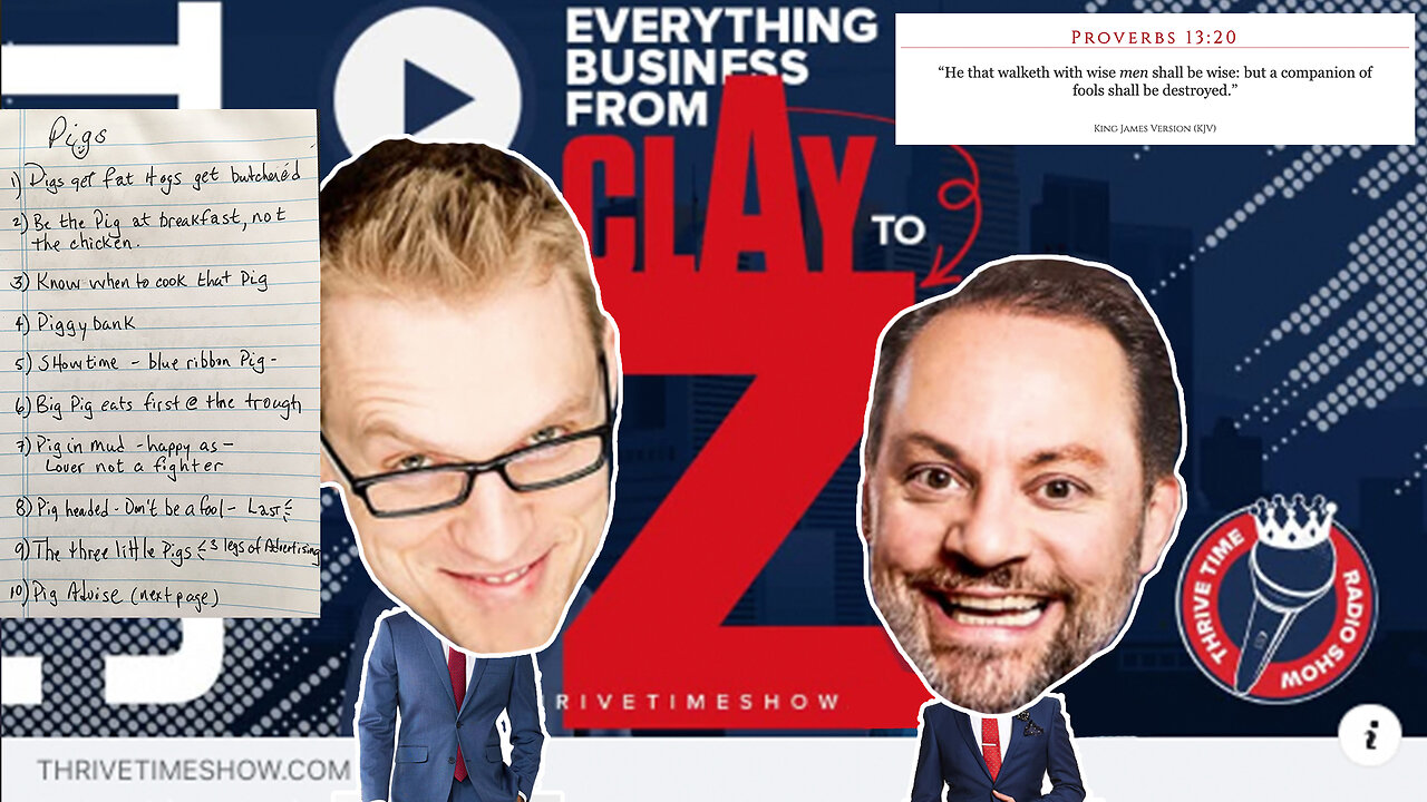 Dr. Zoellner | The Importance of Avoiding Flaky Up & Down Business Associates, + Dr. Z Shares His 10 Rules for Business Success + Join Tim Tebow At Clay Clarks April 2026 ThrivetimeShow.com Business Conference