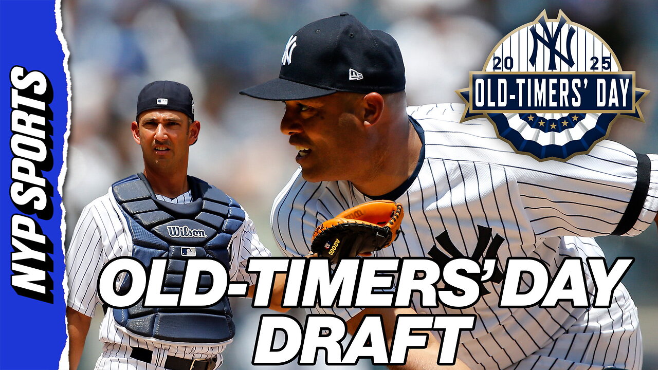 Drafting teams from Yankees 2025 Old-Timers Day roster