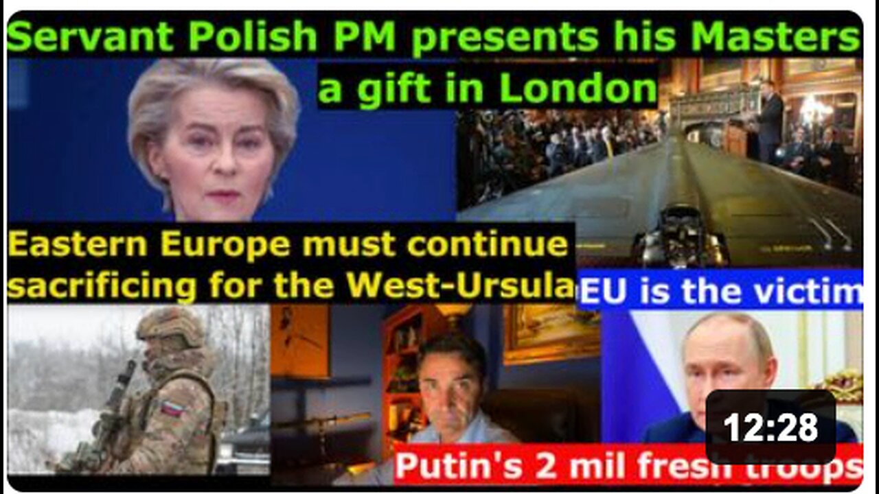 Poland is Englands Vassal | Putins new 2mil Troops | Theory of inversion | West still uses E. Europe.