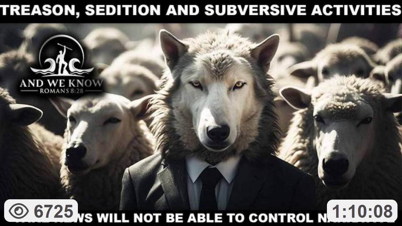 GITMO, Treason, End of the D party, MSM shattered, Evil exposed, Pray ~ by And We Know (12.2.25)