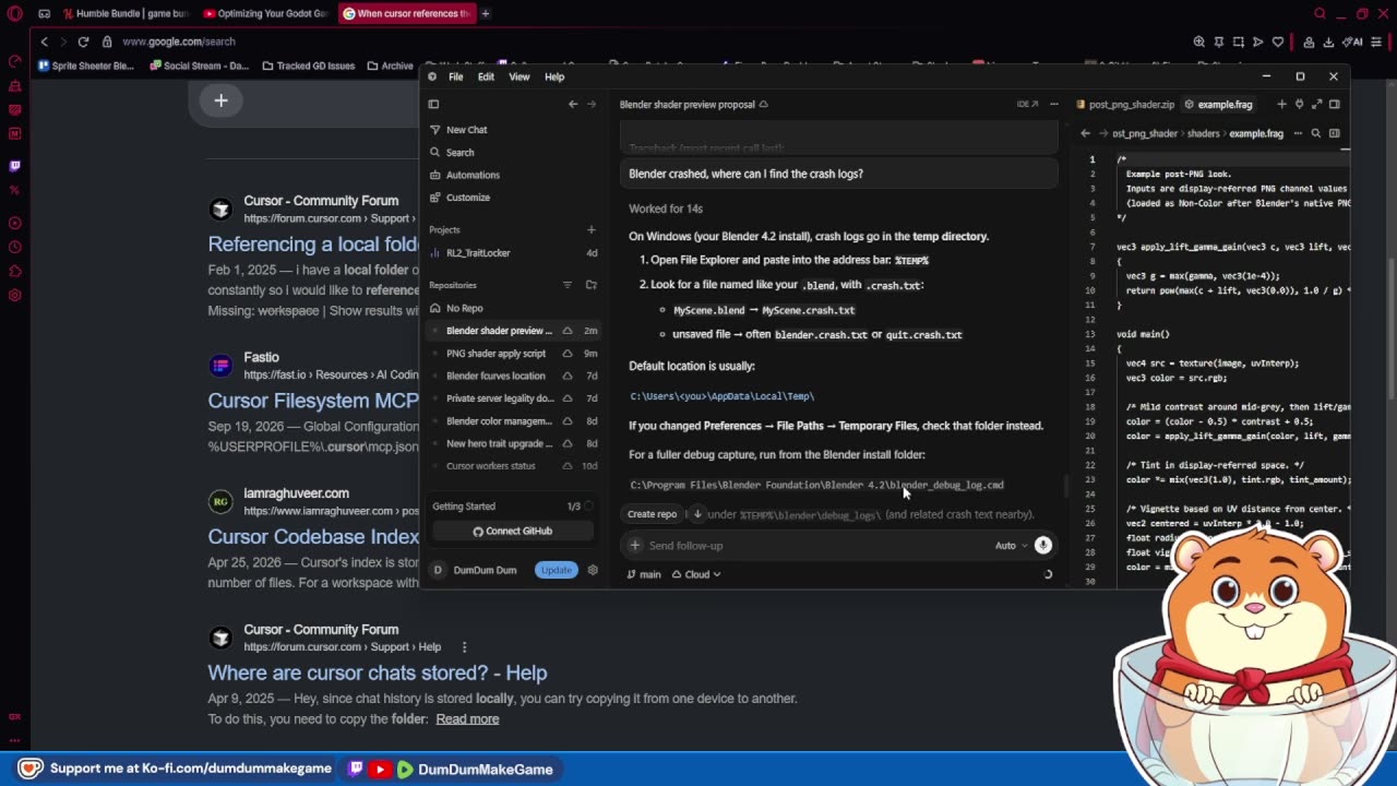 Dev Stream: Tinkering With The Blender Add-On!